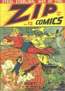 Zip Comics #12 "The Rattler" (March, 1941)