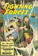 Our Fighting Forces #53 "The Gunner and the Nurse" (February, 1960)