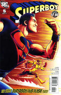 Superboy Vol 5 #5 "The Superboy/Kid Flash Race!" (May, 2011)