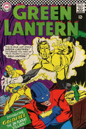 Green Lantern Vol 2 #48 "Goldface's Grudge Fight Against Green Lantern!" (October, 1966)