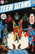 Teen Titans #25 ""The Titans Kill a Saint?"" (February, 1970)