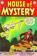 House of Mystery #25 "The Man With Three Eyes" (April, 1954)