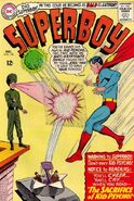 Superboy #125 "The Bald Boy of Steel!" (December, 1965)