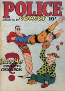 Police Comics #50 "Plastic Man Protects Crookdom?" (January, 1946)