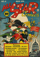 All-Star Comics #4 "For America and Democracy!" (April, 1941)