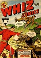 Whiz Comics #33 "To Crush America's Phantom Foe" (August, 1942)