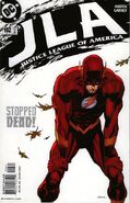 JLA #102 "The Pain of the Gods: Scarlet Speedster" (September, 2004)