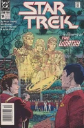 Star Trek (DC) Vol 2 14.jpg (78 KB) Star Trek (DC) Vol 2 #14 "The Return of the Worthy Part Two: Great Expectations!" (December, 1990)
