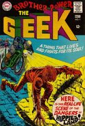 Brother Power, the Geek #1 "A Thing is Born" (October, 1968)