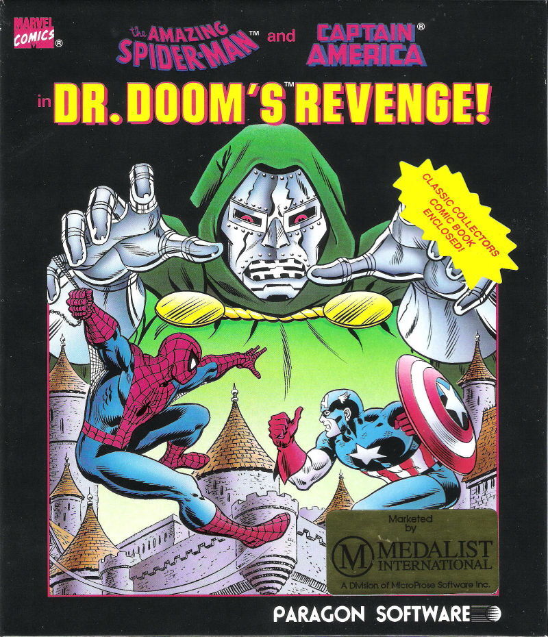 Download The Amazing Spider-Man and Captain America in Dr. Doom's Revenge!  - My Abandonware