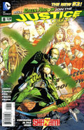 Justice League Vol 2 #8 "Team Up: Green Arrow" (June, 2012)