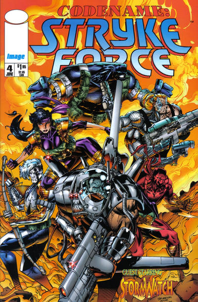 Code Name Strike Force #7 Image Comics 1994