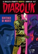 Diabolik Anno LII 7 "Sentenze di morte" (July, 2013)