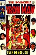 Iron Man #18 "Even Heroes Die!" (October, 1969)