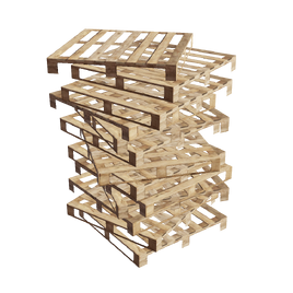Stack of pallets