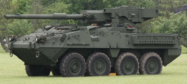 M68A1E4 on Stryker