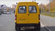 ГАЗ-3221 "Газель", вид с кормы