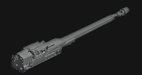 Рекламная 3D-модель автопушки Wotan 30