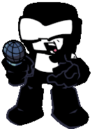 Tankman saying "Ugh!" in Friday Night Funkin'.