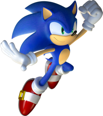 Classic Sonic, Cartoon Crossover Wiki