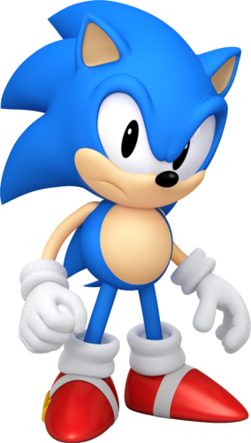 Classic Sonic The Hedgehog By Raindashy - Sonic Calsec The Hedgeho PNG  Transparent With Clear Background ID 200306 png - Free PNG Images