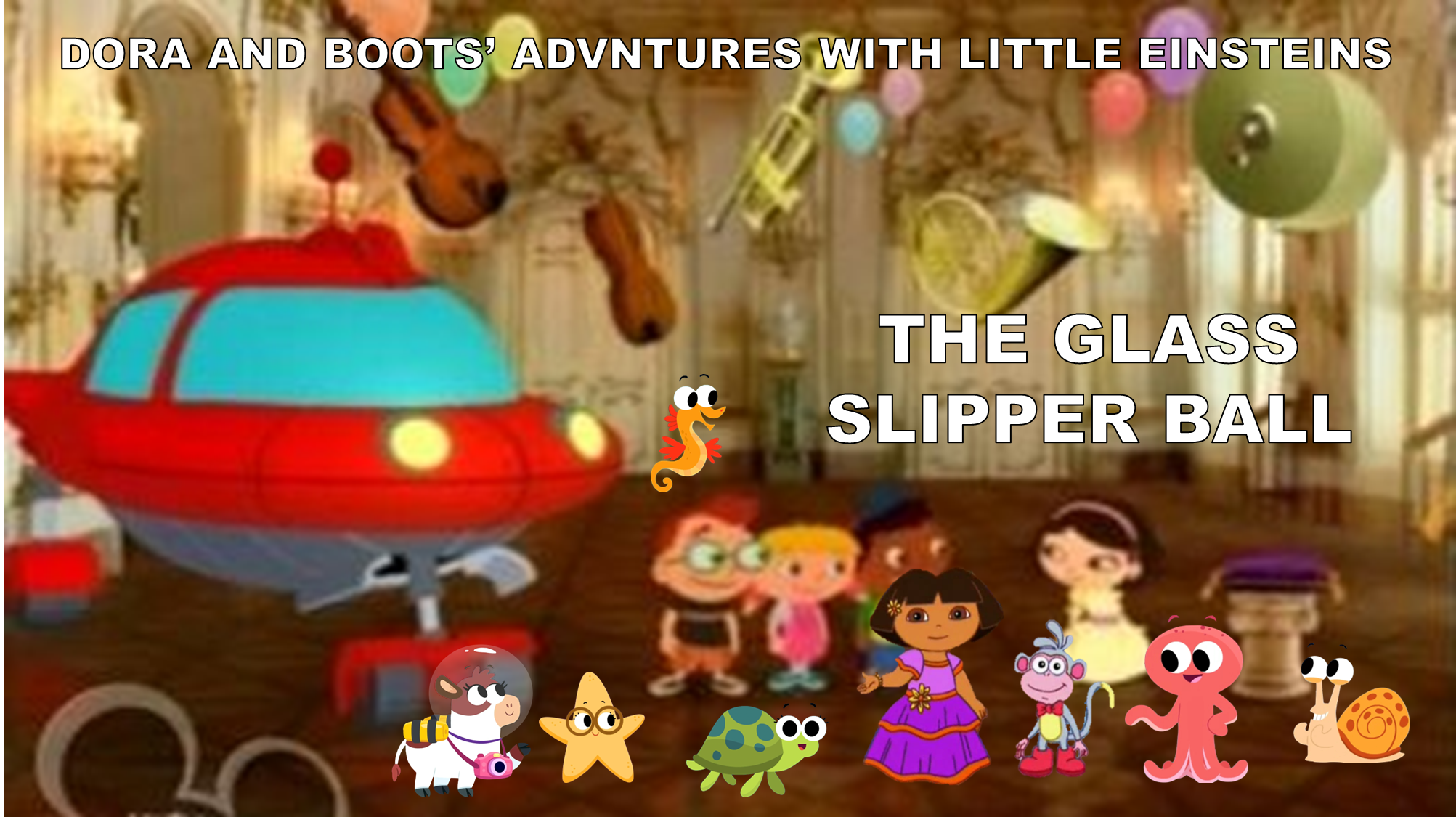 Dora and Boots Adventures with Little Einsteins The Glass