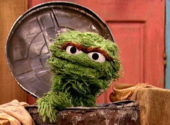 oscar the grouch mad