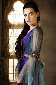 robe rouge morgana merlin