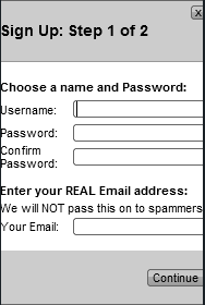 Chatango fake login Emkei's Fake