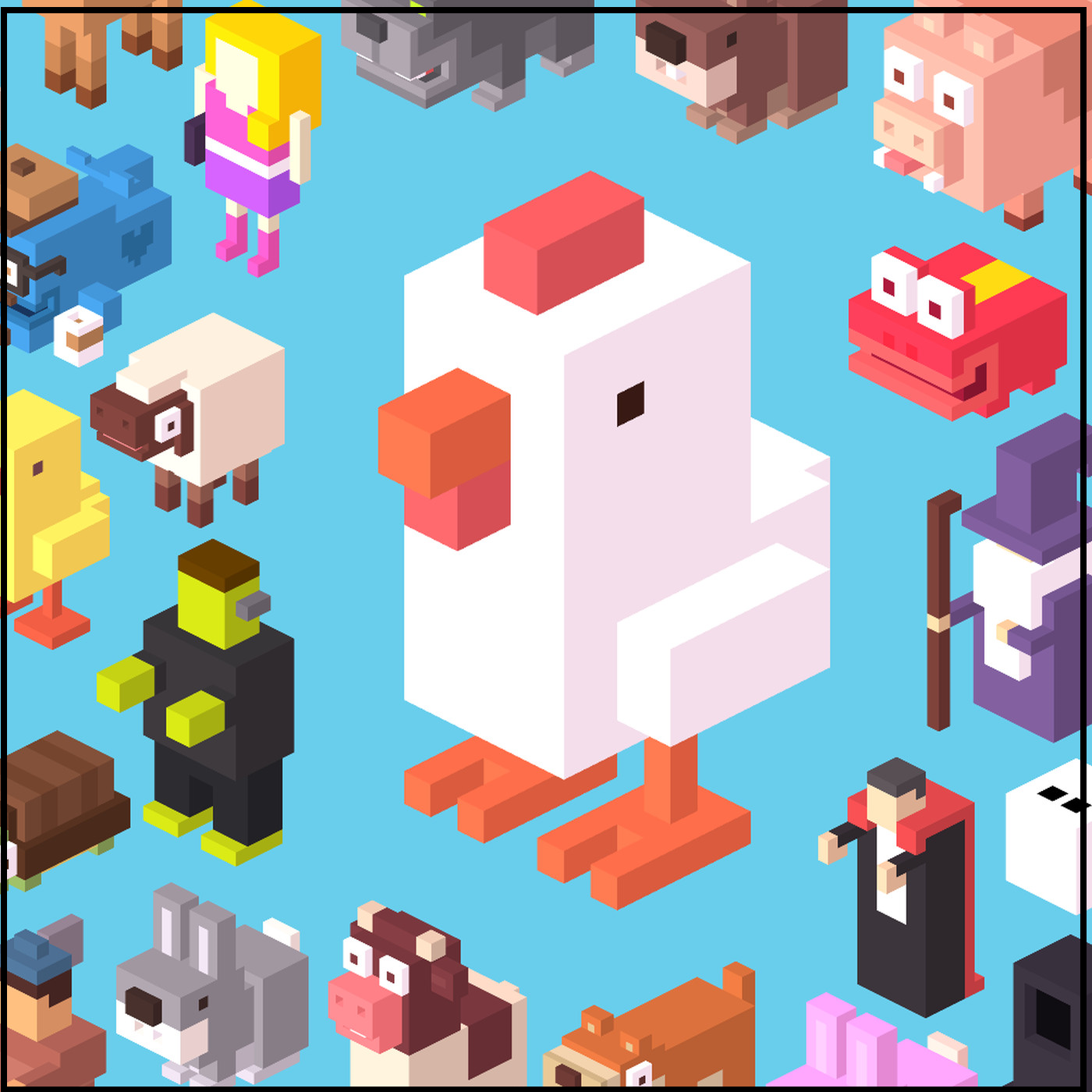 Персонажи | Crossy road вики | Fandom