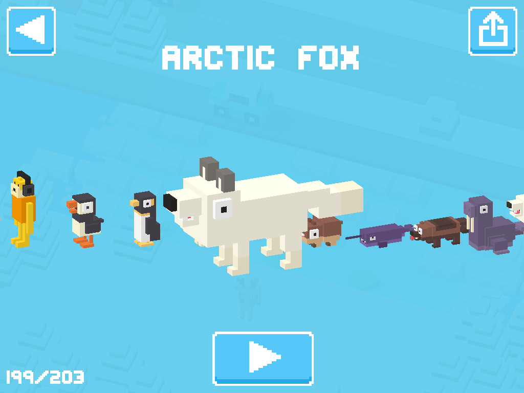 Arctic Fox Crossy Road Wiki Fandom