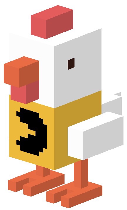 Crossy Road as a chicken 2 