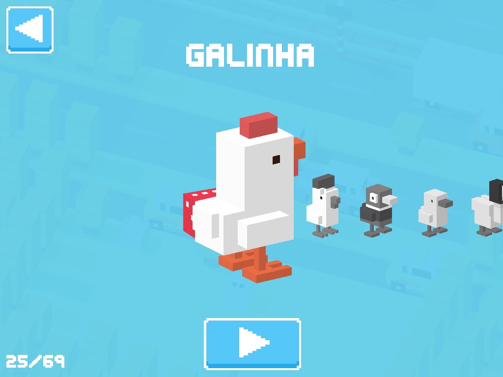 Crossy Road: Afinal porque é que a galinha atravessou a rua? - iOS - SAPO  Tek