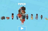 Piper in the selection menu