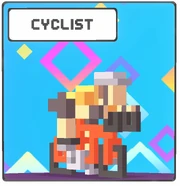 Cyclist icon