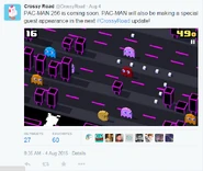 Pac-Man's coming!.png (264 KB) A Twitter post that announced Pac-Man's arrival