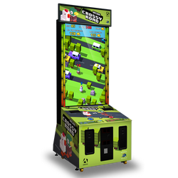 Classic Arcade Games - Frog Crossy Road - People, Play and Place