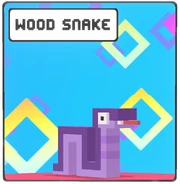 Wood Snake Icon