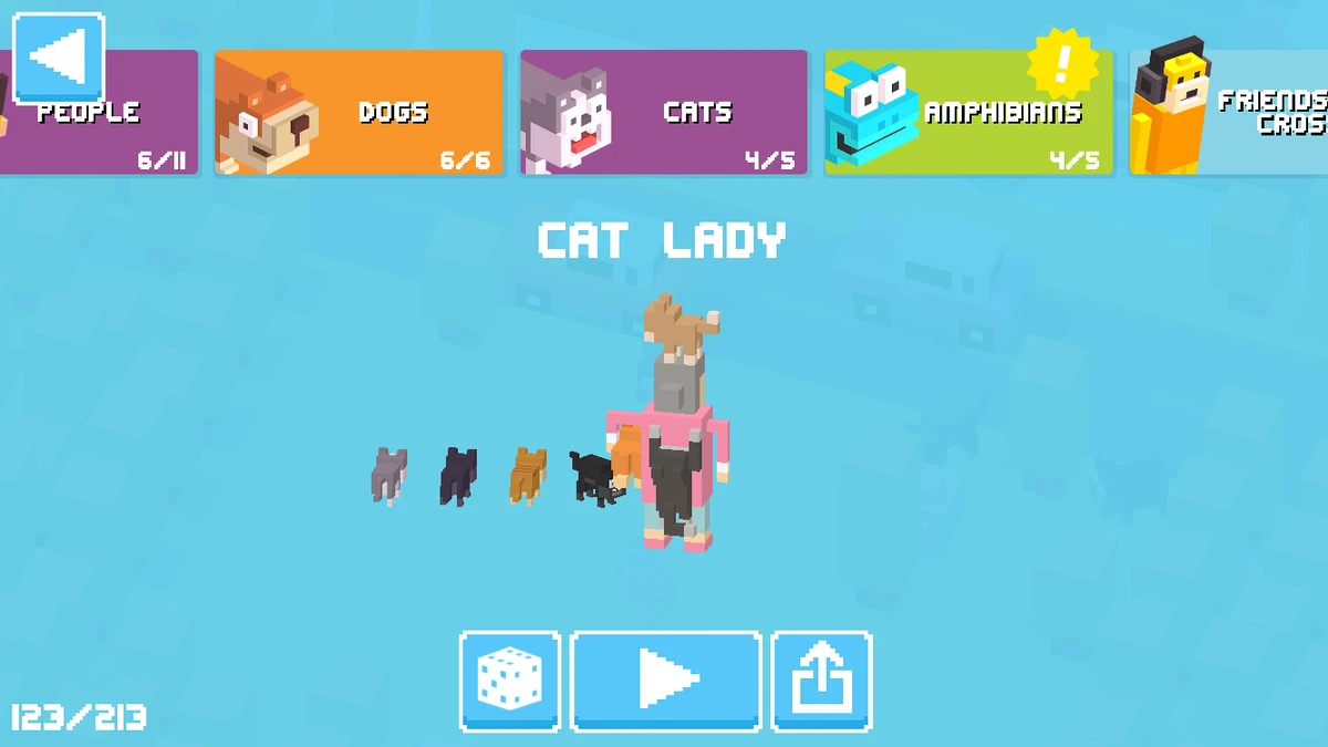 Cat Lady Crossy Road Wiki Fandom