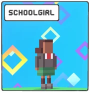 Schoolgirl icon
