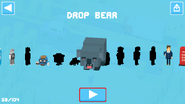 Drop Bear after being unlocked.