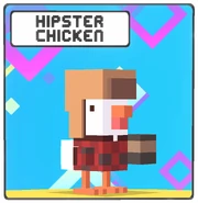 Hipster Chicken icon
