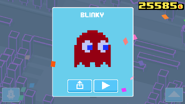 Blinky when earned