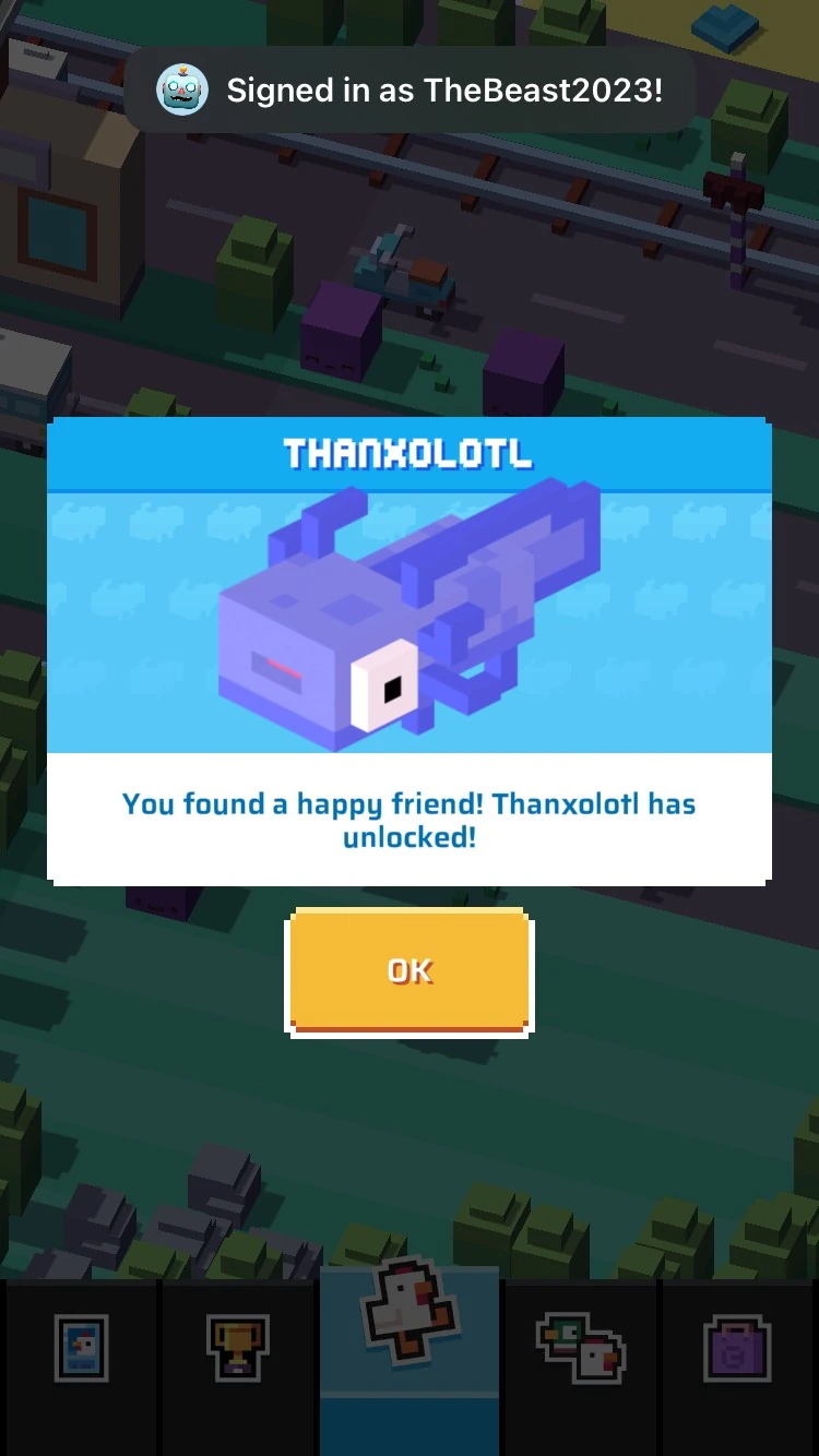 Thanxolotl | Crossy Road Wiki | Fandom