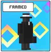 Framed icon