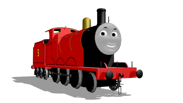 Characters of the Railway Series: James the Red Engine