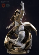 Модель статуи Малекая