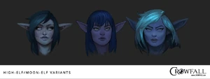 MoonElf cust face