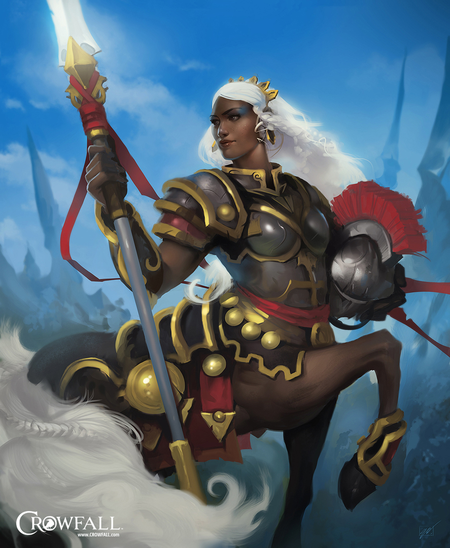 Centaurs in Crowfall belong to the playable Races