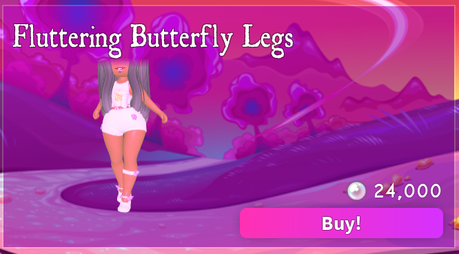 Fluttering Butterfly Legs Crown Academy Wiki Fandom - roblox crown academy codes